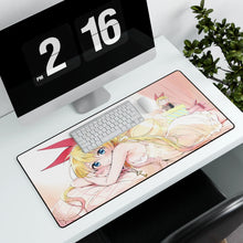 Load image into Gallery viewer, Nisekoi Chitoge Kirisaki Mouse Pad (Desk Mat) With Laptop