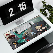 Load image into Gallery viewer, My Hero Academia Izuku Midoriya, Katsuki Bakugou Mouse Pad (Desk Mat) With Laptop