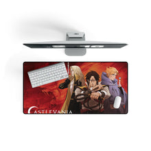 Load image into Gallery viewer, Cast of Castlevania animated series Mouse Pad (Desk Mat) On Desk