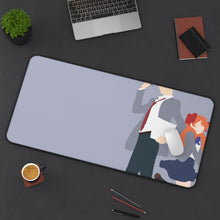 Load image into Gallery viewer, Monthly Girls' Nozaki-kun Chiyo Sakura, Umetarou Nozaki Mouse Pad (Desk Mat) On Desk