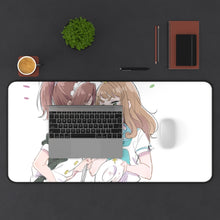 Load image into Gallery viewer, Sound! Euphonium Natsuki Nakagawa, Yuuko Yoshikawa Mouse Pad (Desk Mat) With Laptop