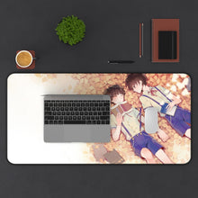 Load image into Gallery viewer, Mob Psycho 100 Shigeo Kageyama, Ritsu Kageyama Mouse Pad (Desk Mat) With Laptop