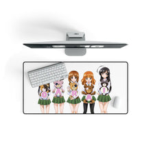 Load image into Gallery viewer, Girls und Panzer Mouse Pad (Desk Mat) On Desk
