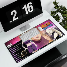 Load image into Gallery viewer, Ino Yamanaka Mouse Pad (Desk Mat) With Laptop