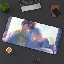 Load image into Gallery viewer, SK8 The Infinity Mouse Pad (Desk Mat) On Desk