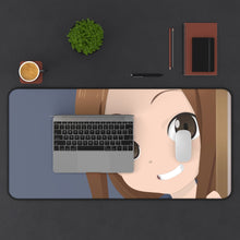 Load image into Gallery viewer, Karakai Jouzu No Takagi-san Mouse Pad (Desk Mat) With Laptop