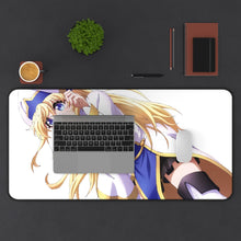 Load image into Gallery viewer, Priestess Mouse Pad (Desk Mat) With Laptop
