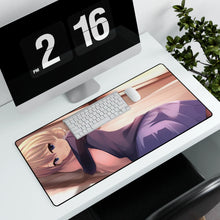 Load image into Gallery viewer, Girls und Panzer Mouse Pad (Desk Mat) With Laptop