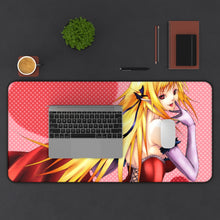 Load image into Gallery viewer, Monogatari (Series) Mouse Pad (Desk Mat) With Laptop