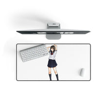 Load image into Gallery viewer, Anime Girl Mouse Pad (Desk Mat) On Desk