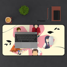 Load image into Gallery viewer, Anohana Meiko Honma, Jinta Yadomi, Naruko Anjou, Tetsudou Hisakawa, Chiriko Tsurumi Mouse Pad (Desk Mat) With Laptop