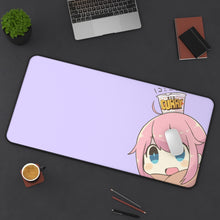 Load image into Gallery viewer, Laid-Back Camp Mouse Pad (Desk Mat) On Desk