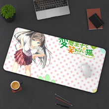 Load image into Gallery viewer, The "H.e.n.t.a.i" Prince and the Stony Cat. Mouse Pad (Desk Mat) On Desk