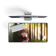Load image into Gallery viewer, Girls und Panzer Mouse Pad (Desk Mat) On Desk