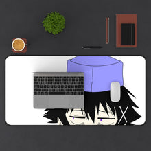 Load image into Gallery viewer, Raku Ichijō Mouse Pad (Desk Mat) With Laptop