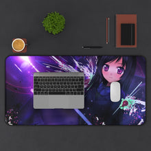 Load image into Gallery viewer, Accel World Kuroyukihime Mouse Pad (Desk Mat) With Laptop