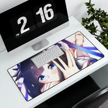 Load image into Gallery viewer, Is It Wrong to Try to Pick Up Girls in a Dungeon? Hestia Mouse Pad (Desk Mat) With Laptop