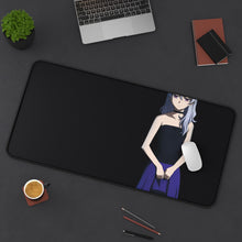 Load image into Gallery viewer, Darker Than Black Yin Mouse Pad (Desk Mat) On Desk
