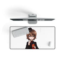 Load image into Gallery viewer, Girls und Panzer Mouse Pad (Desk Mat) On Desk