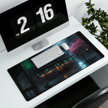 Load image into Gallery viewer, Japanese Castle Cherry Blossom Mouse Pad (Desk Mat)