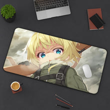 Load image into Gallery viewer, Youjo Senki Mouse Pad (Desk Mat) On Desk