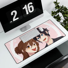 Load image into Gallery viewer, Hori-san To Miyamura-kun Mouse Pad (Desk Mat) With Laptop
