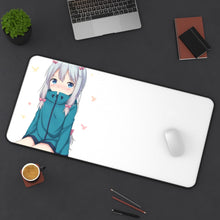 Load image into Gallery viewer, EroManga-Sensei Mouse Pad (Desk Mat) On Desk