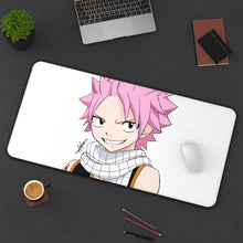 Load image into Gallery viewer, Fairy Tail Natsu Dragneel Mouse Pad (Desk Mat) On Desk