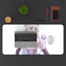 Load image into Gallery viewer, Miss Kobayashi's Dragon Maid Kanna Kamui, Kobayashi San Chi No Maid Dragon Mouse Pad (Desk Mat) With Laptop