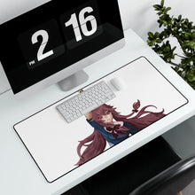 Load image into Gallery viewer, Mirai Nikki Yuno Gasai Mouse Pad (Desk Mat) With Laptop