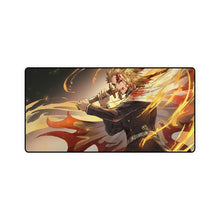 Load image into Gallery viewer, Kyojuro Rengoku Hashira Demon Mouse Pad (Desk Mat)