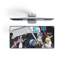 Load image into Gallery viewer, Hayate the Combat Butler Mouse Pad (Desk Mat) On Desk