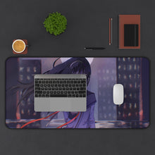 Load image into Gallery viewer, Puella Magi Madoka Magica Homura Akemi Mouse Pad (Desk Mat) With Laptop