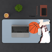 Load image into Gallery viewer, Kuroko Tetsuya Mouse Pad (Desk Mat) With Laptop