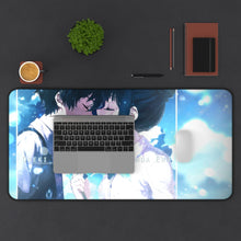 Load image into Gallery viewer, Eru Chitanda And Hōtarō Oreki Together Mouse Pad (Desk Mat) With Laptop