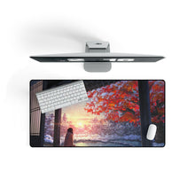 Load image into Gallery viewer, Anime Sunrise Mouse Pad (Desk Mat) On Desk
