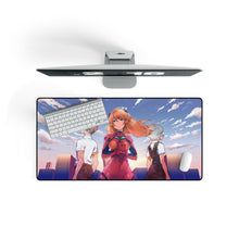 Load image into Gallery viewer, Anime Neon Genesis Evangelion Mouse Pad (Desk Mat) On Desk