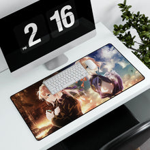 Load image into Gallery viewer, Evergarden Violet Mouse Pad (Desk Mat) With Laptop