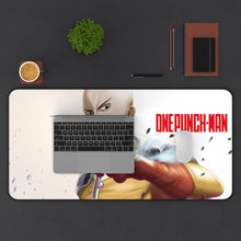 Load image into Gallery viewer, One-Punch Man Mouse Pad (Desk Mat) With Laptop