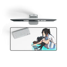 Load image into Gallery viewer, Anime Girl Mouse Pad (Desk Mat) On Desk