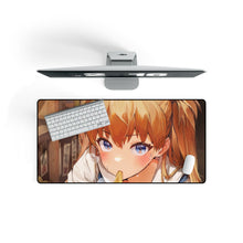 Load image into Gallery viewer, Anime Neon Genesis Evangelion Mouse Pad (Desk Mat) On Desk