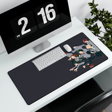 Load image into Gallery viewer, My Hero Academia Izuku Midoriya, Katsuki Bakugou, Tenya Iida, Tsuyu Asui Mouse Pad (Desk Mat) With Laptop
