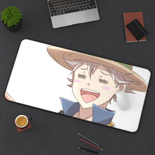 Load image into Gallery viewer, Black Clover Asta Mouse Pad (Desk Mat) On Desk