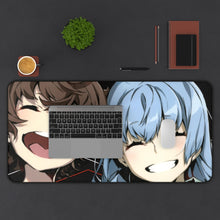Load image into Gallery viewer, Kiznaiver Mouse Pad (Desk Mat) With Laptop