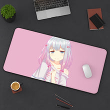 Load image into Gallery viewer, EroManga-Sensei Mouse Pad (Desk Mat) On Desk