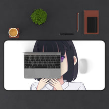 Load image into Gallery viewer, Kuzu No Honkai Hanabi Yasuraoka Mouse Pad (Desk Mat) With Laptop
