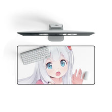 Load image into Gallery viewer, EroManga-Sensei Mouse Pad (Desk Mat) On Desk