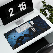 Load image into Gallery viewer, Black Rock Shooter Mouse Pad (Desk Mat)