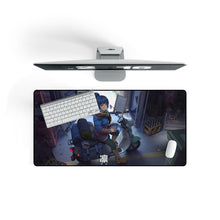 Load image into Gallery viewer, Laid-Back Camp Mouse Pad (Desk Mat) On Desk