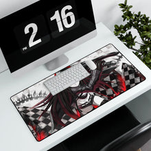 Load image into Gallery viewer, Black Gold Saw Mouse Pad (Desk Mat) With Laptop